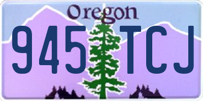OR license plate 945TCJ