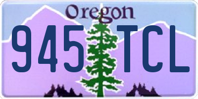 OR license plate 945TCL