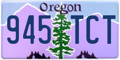 OR license plate 945TCT