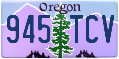 OR license plate 945TCV
