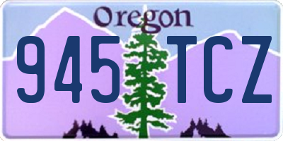 OR license plate 945TCZ