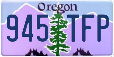 OR license plate 945TFP