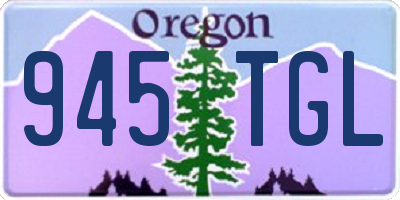 OR license plate 945TGL