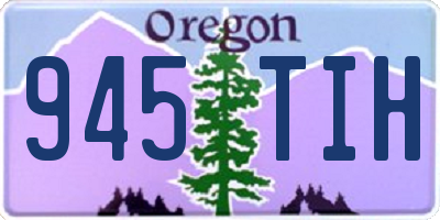 OR license plate 945TIH