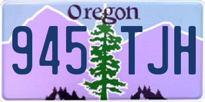 OR license plate 945TJH