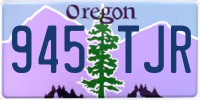 OR license plate 945TJR