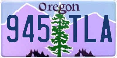 OR license plate 945TLA