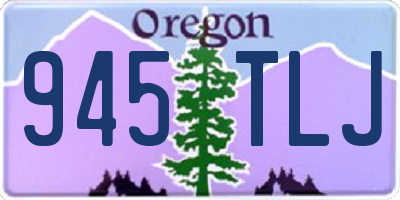 OR license plate 945TLJ