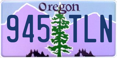 OR license plate 945TLN