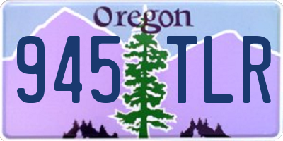 OR license plate 945TLR
