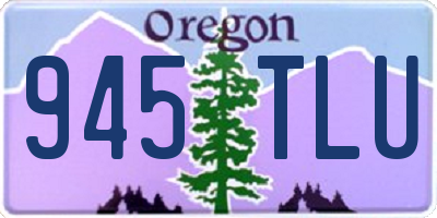 OR license plate 945TLU