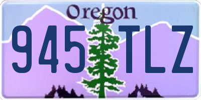 OR license plate 945TLZ