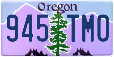 OR license plate 945TMO