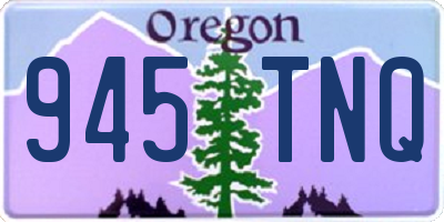 OR license plate 945TNQ
