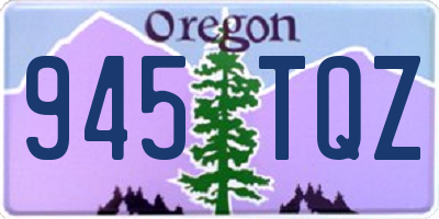 OR license plate 945TQZ