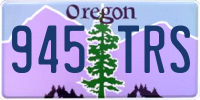 OR license plate 945TRS