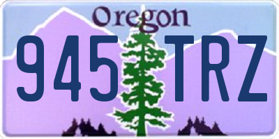 OR license plate 945TRZ
