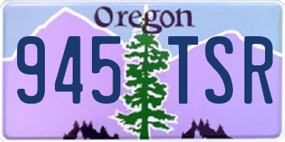 OR license plate 945TSR