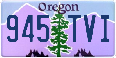 OR license plate 945TVI