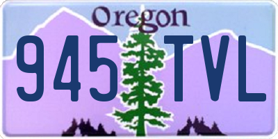 OR license plate 945TVL