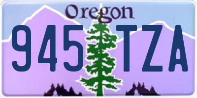 OR license plate 945TZA