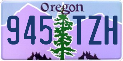 OR license plate 945TZH