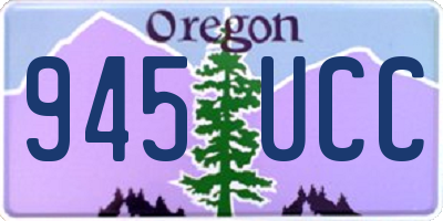 OR license plate 945UCC
