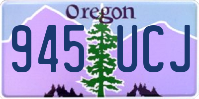 OR license plate 945UCJ