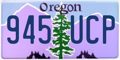 OR license plate 945UCP