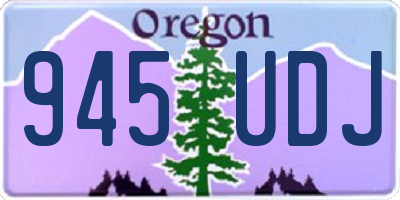 OR license plate 945UDJ