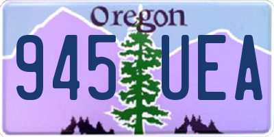 OR license plate 945UEA