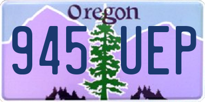 OR license plate 945UEP