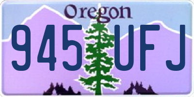 OR license plate 945UFJ