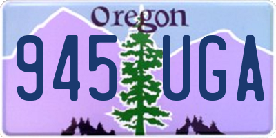 OR license plate 945UGA