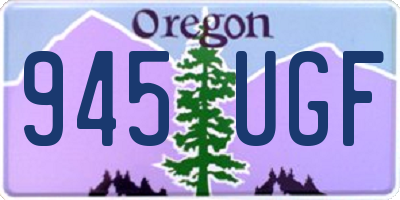 OR license plate 945UGF