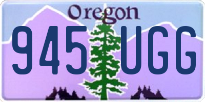 OR license plate 945UGG