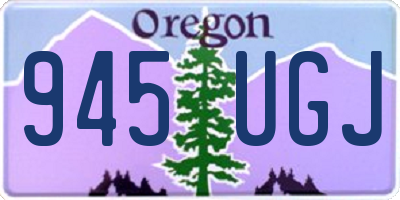 OR license plate 945UGJ