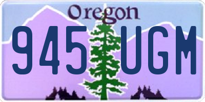 OR license plate 945UGM