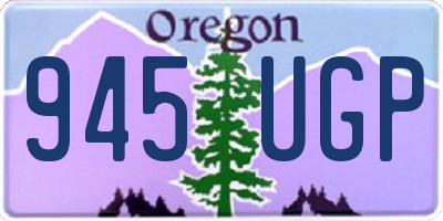 OR license plate 945UGP