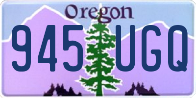 OR license plate 945UGQ