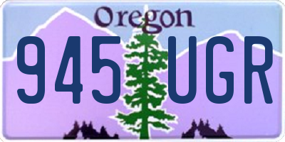 OR license plate 945UGR