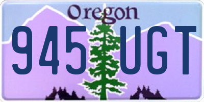 OR license plate 945UGT
