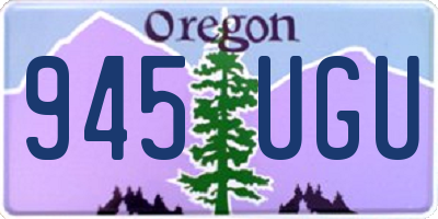 OR license plate 945UGU