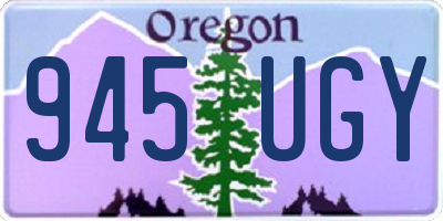 OR license plate 945UGY