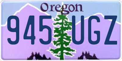 OR license plate 945UGZ