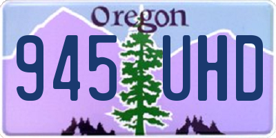 OR license plate 945UHD