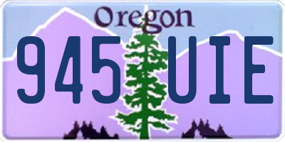 OR license plate 945UIE
