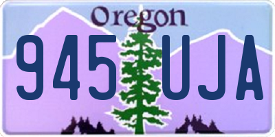 OR license plate 945UJA