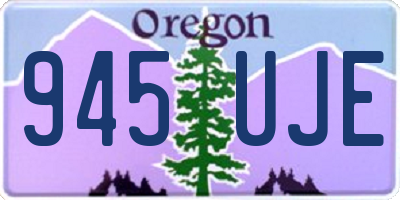 OR license plate 945UJE