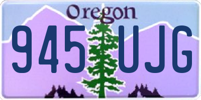 OR license plate 945UJG